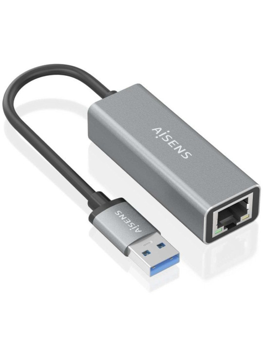 Adaptador USB 3.0 - RJ45 Aisens A106-0897/ 1000Mbps