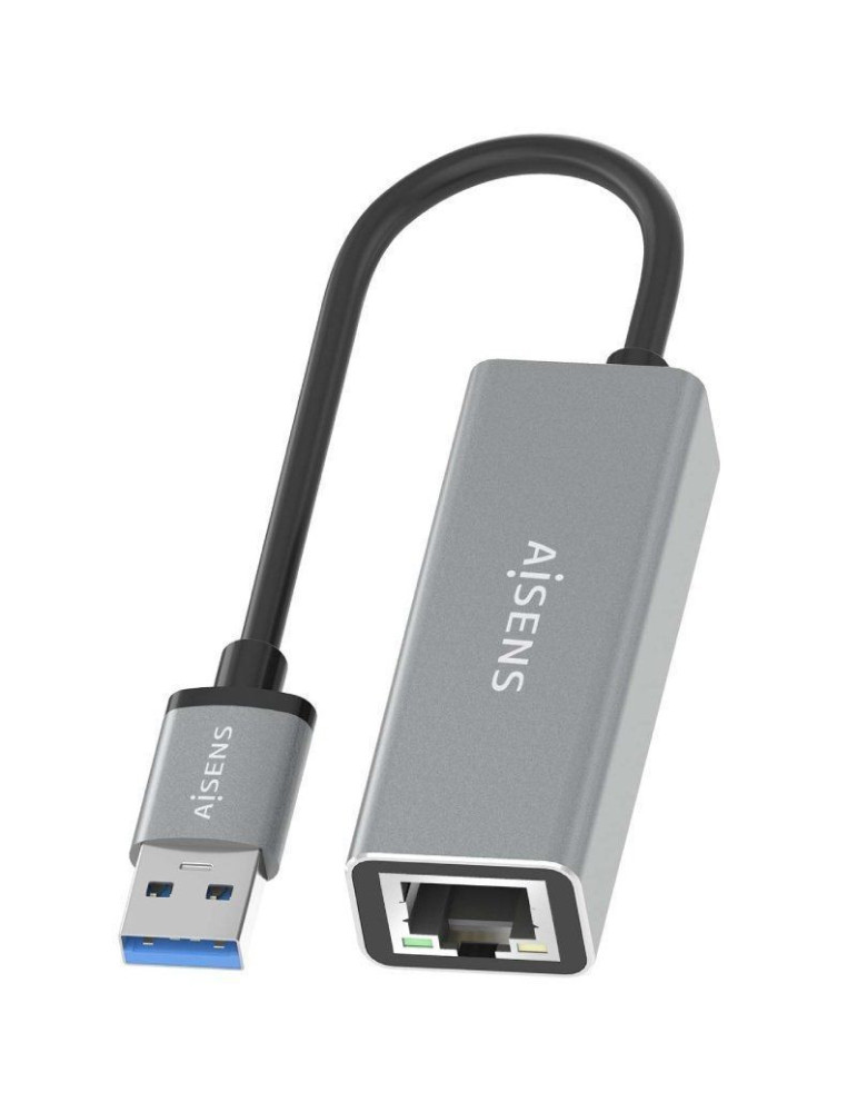Adaptador USB 3.0 - RJ45 Aisens A106-0897/ 1000Mbps