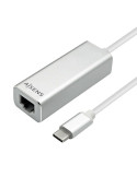 Adaptador USB Tipo-C - RJ45 Aisens A109-0341/ 1000Mbps