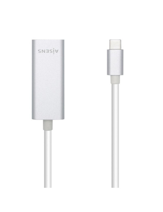 Adaptador USB Tipo-C - RJ45 Aisens A109-0505/ 1000Mbps