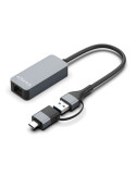 Adaptador USB - USB Tipo-C - RJ45 Aisens A109-0710/ 2500Mbps
