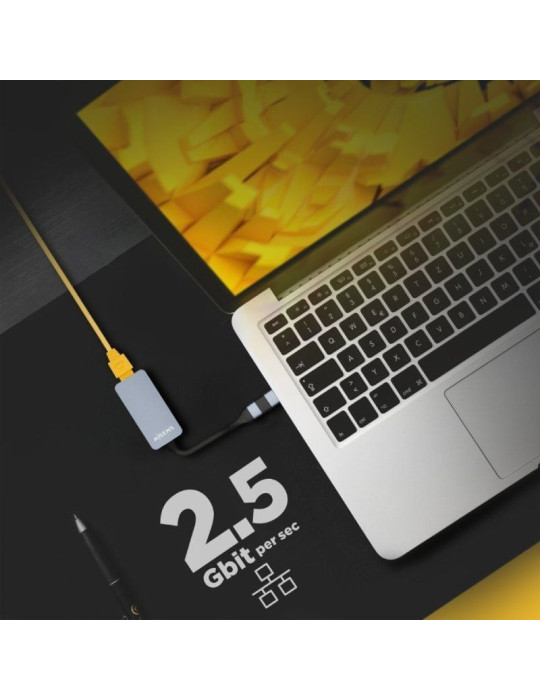 Adaptador USB - USB Tipo-C - RJ45 Aisens A109-0710/ 2500Mbps