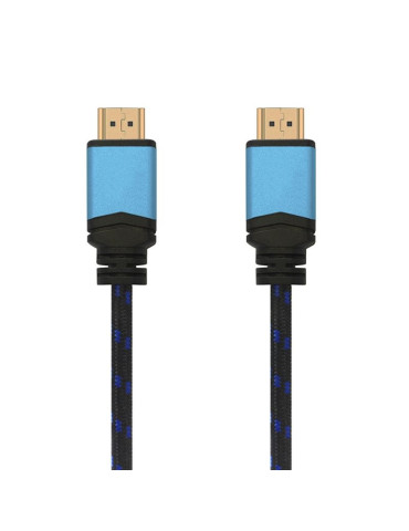 Cable HDMI 2.0 4K Aisens A120-0359/ HDMI Macho - HDMI Macho/ 5m/ Negro y Azul