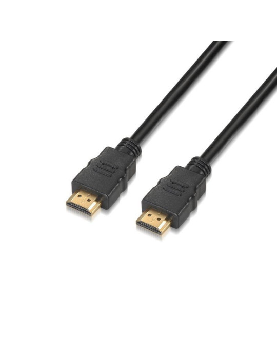Cable HDMI 2.0 4K Aisens A120-0372/ HDMI Macho - HDMI Macho/ 10m/ Negro