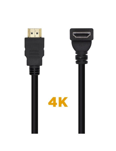 Cable HDMI 2.0 4K Aisens A120-0457/ HDMI Macho - HDMI Macho/ 2m/ Negro 2