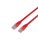 Cable de Red RJ45 UTP Aisens A133-0187 Cat.5e/ 50cm/ Rojo