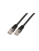 Cable de Red RJ45 UTP Aisens A135-0258/ Cat.6/ 1m/ Negro