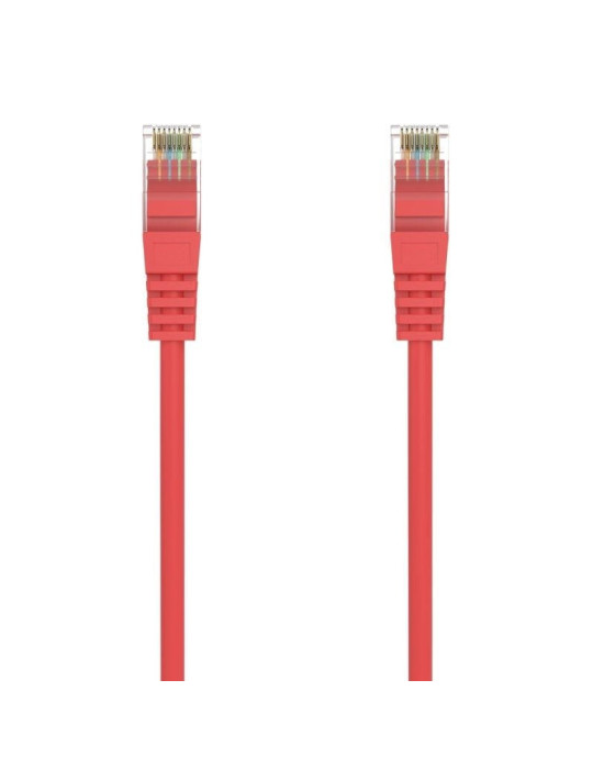 Cable de Red RJ45 AWG24 UTP Aisens A145-0556 Cat.6A/ LSZH/ 25cm/ Rojo