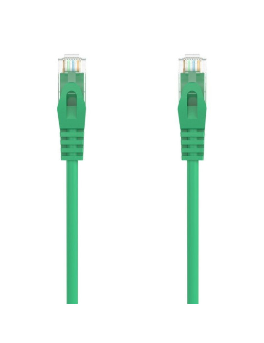 Cable de Red RJ45 AWG24 UTP Aisens A145-0579 Cat.6A/ LSZH/ 50cm/ Verde