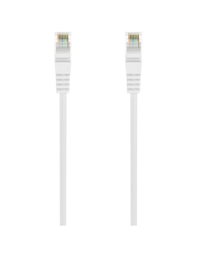 Cable de Red RJ45 AWG24 UTP Aisens A145-0592 Cat.6A/ LSZH/ 30cm/ Blanco