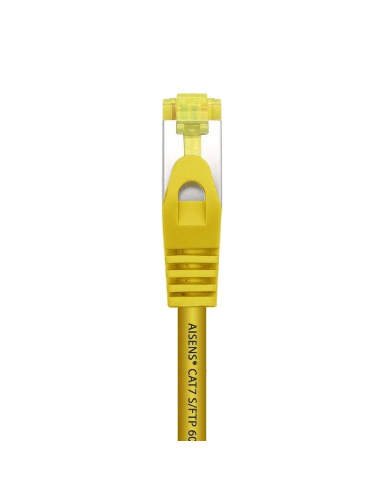 Cable de Red RJ45 SFTP Aisens A146-0472 Cat.7/ 25cm/ Amarillo