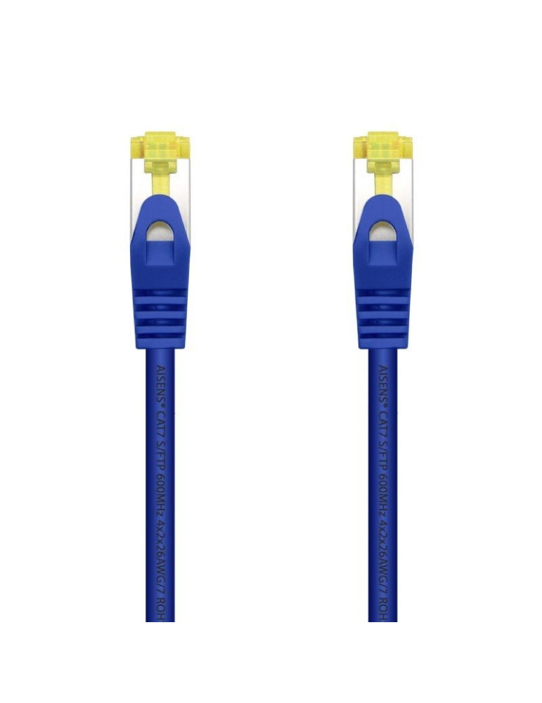 Cable de Red RJ45 SFTP Aisens A146-0479 Cat.7/ 2m/ Azul