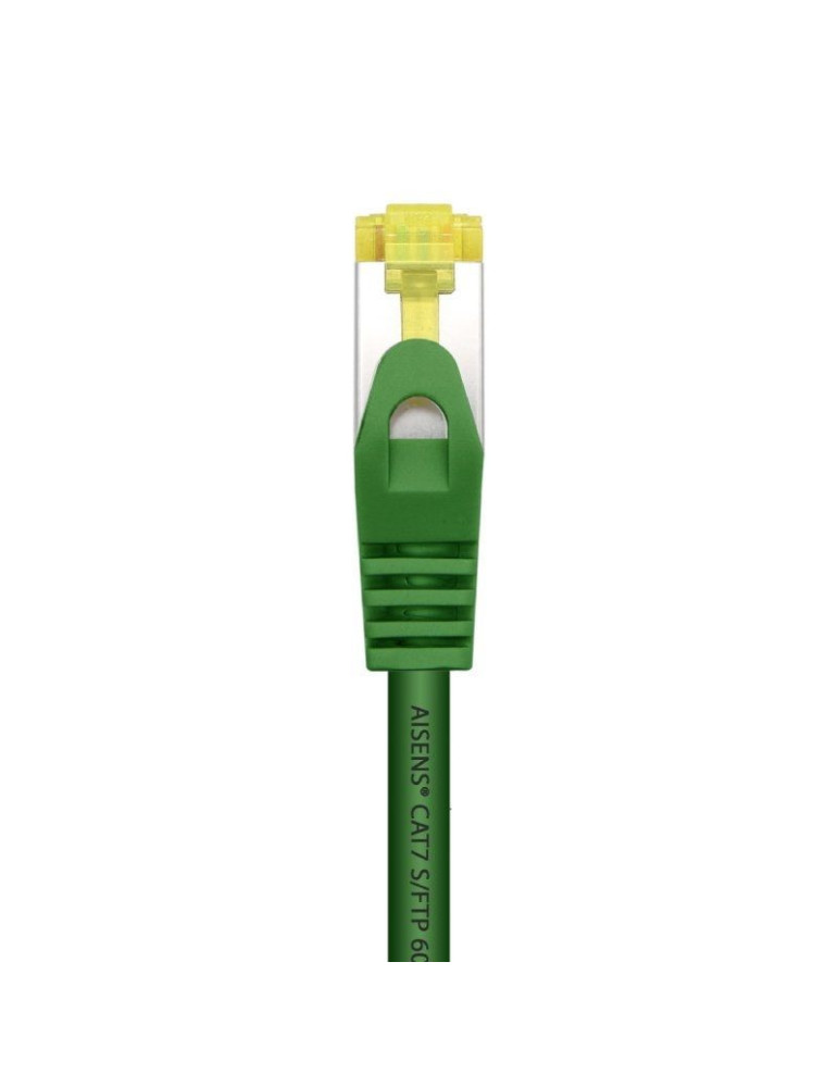 Cable de Red RJ45 SFTP Aisens A146-0480 Cat.7/ 25cm/ Verde