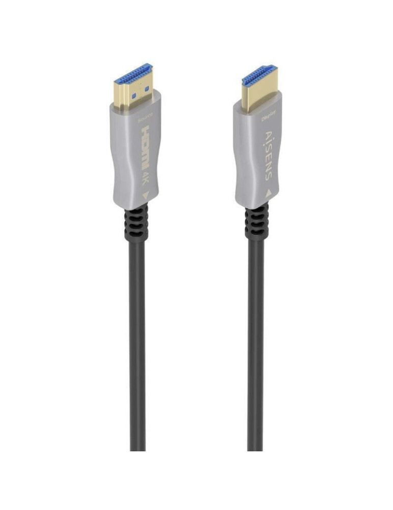 Cable HDMI 2.0 AOC 4K Aisens A148-0858/ HDMI Macho - HDMI Macho/ 10m/ Negro