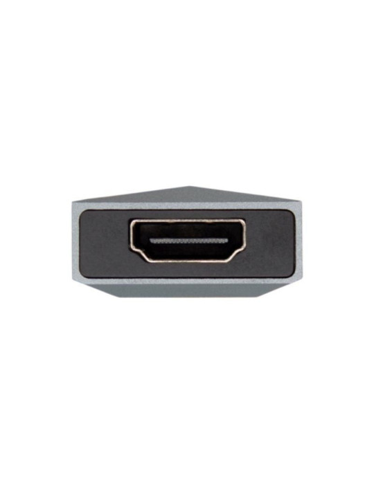 Docking USB Tipo-C Aisens ASUC-4P002-GR/ 1xHDMI 4K/ 2xUSB/ 1xUSB Tipo-C PD/ Gris