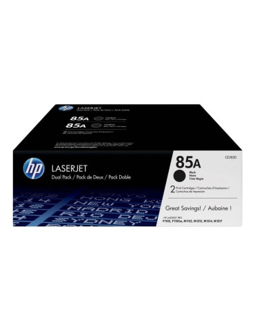 Toner Original HP n 85A Multipack/ 2x Negro