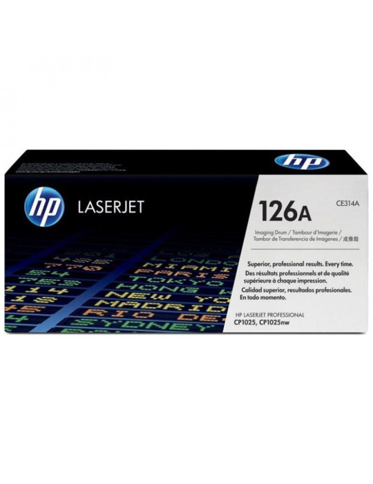 Tambor de Imagen HP n 126A/ Negro/ Tricolor