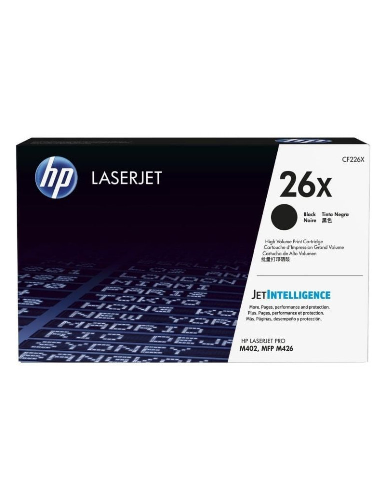 Tóner Original HP n 26X XL Alta Capacidad/ Negro