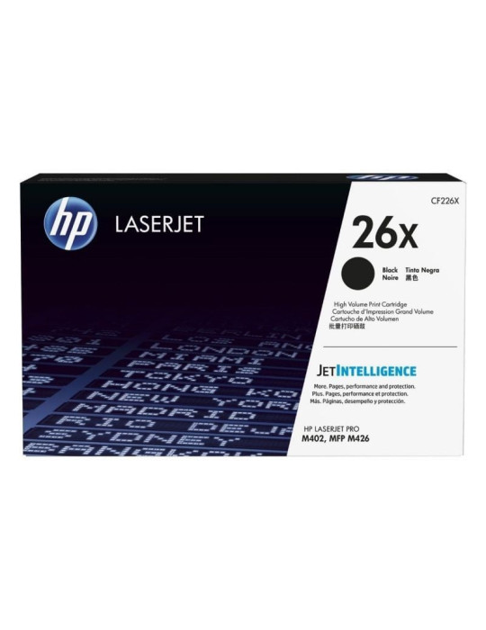 Tóner Original HP n 26X XL Alta Capacidad/ Negro