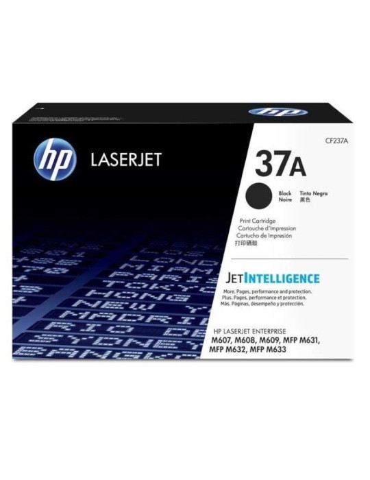 Tóner Original HP n 37A/ Negro