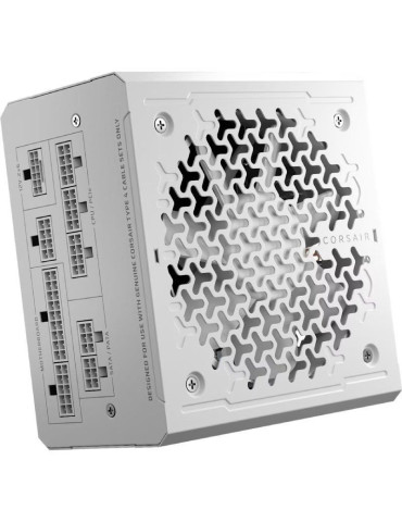 Fuente de Alimentación Corsair RM1000/ 1000W/ Ventilador 12cm/ Cybenetics Gold/ Blanca