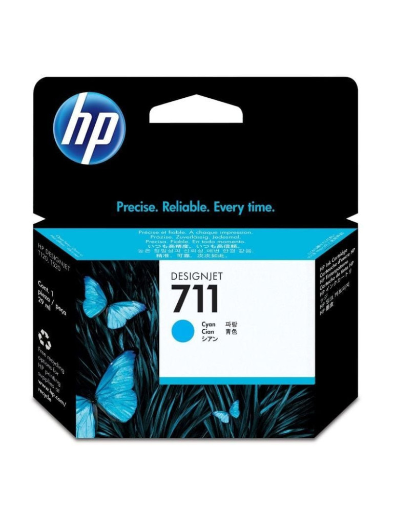 Cartucho de Tinta Original HP n 711/ Cian