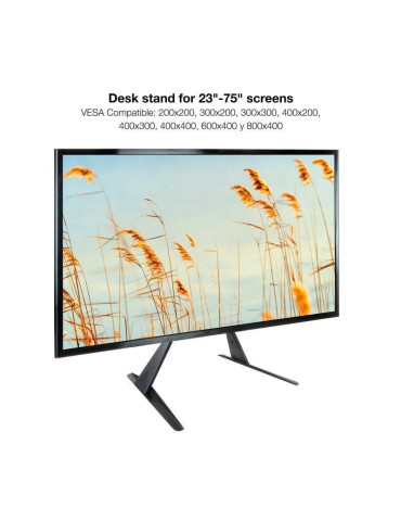 Soporte de Mesa Tooq DB2375F-B para TV y Portátil de 23-75" 2