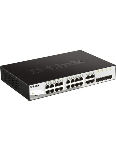 Switch Gestionado D-Link DGS-1210-16 16 Puertos/ Gigabit 10/100/1000/ SFP 2
