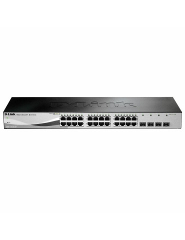 Switch Gestionable D-Link DGS-1210-28 28 Puertos/ RJ-45 Gigabit 10/100/1000/ SFP