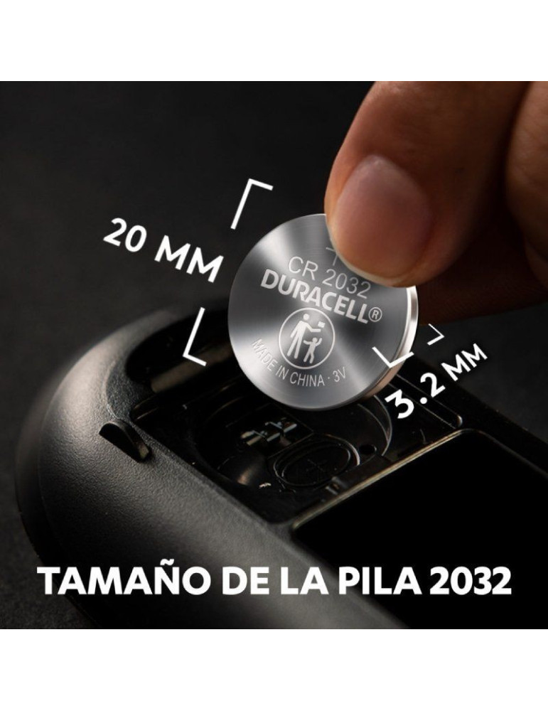 Pack de 5 Pilas de Botón Duracell DL2032B5/ 3V