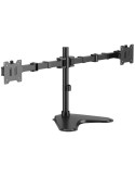 Soporte de Sobremesa para 2 Monitores Aisens DT35TSR-361/ Giratorio/ Inclinable/ hasta 20kg
