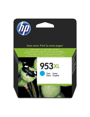 Cartucho de Tinta Original HP n 953 XL Alta Capacidad/ Cian