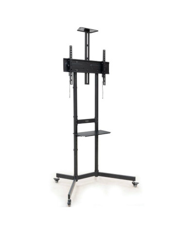 Soporte de Suelo Inclinable con Ruedas TooQ NEFERTITI FS1151M-B para TV de 37-70"/ hasta 70kg
