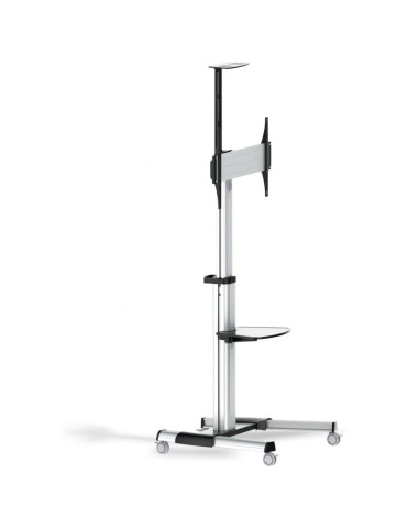 Soporte de Suelo Inclinable/ Ajustable con Ruedas TooQ FS1870M-B para TV de 37-70"/ hasta 50kg 2