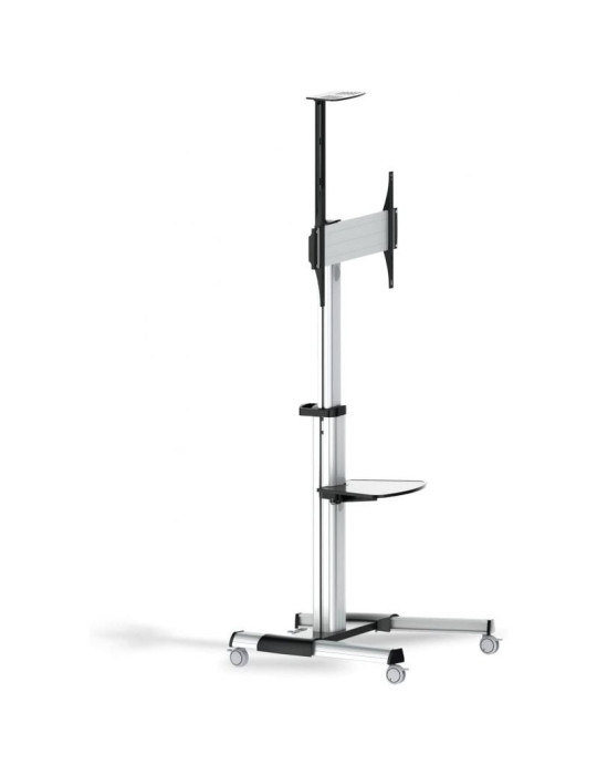Soporte de Suelo Inclinable/ Ajustable con Ruedas TooQ FS1870M-B para TV de 37-70"/ hasta 50kg