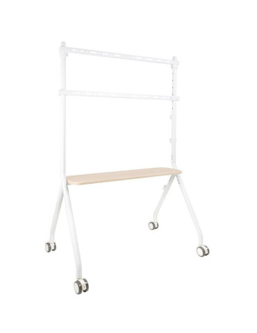 Soporte de Suelo con Ruedas TooQ iLOVE FS20207M-W para TV de 49-80"/ hasta 50kg