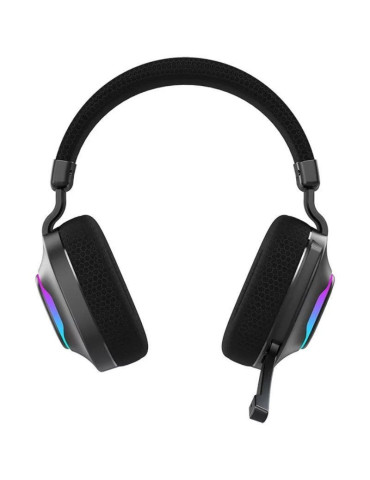 Auriculares Gaming Inalámbricos con Micrófono Hiditec Vortex ARGB/ Jack 3.5/ Bluetooth/ Negros 2