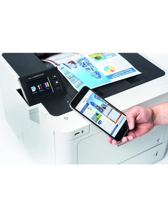 Impresora Láser Color Brother HL-L8360CDW WiFi/ Dúplex/ Blanca