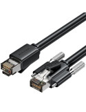 Cable de Red RJ45 SFTP Vention IBUBF Cat.6/ 1m/ Negro