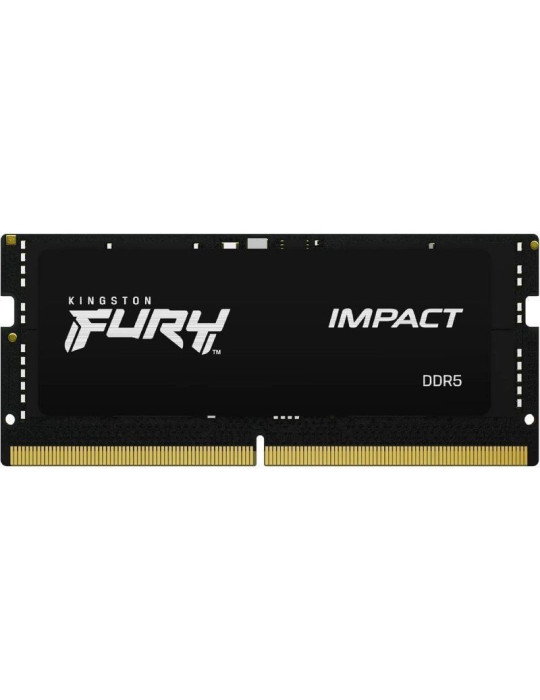 Memoria RAM Kingston FURY Impact 32GB/ DDR5/ 5600MHz/ 1.1V/ CL40/ SODIMM