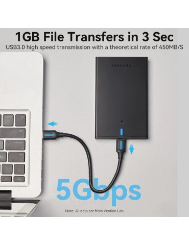 Caja Externa para Disco Duro de 2.5" Vention KPAB0/ USB 3.0 Micro USB/ Sin tornillos 2