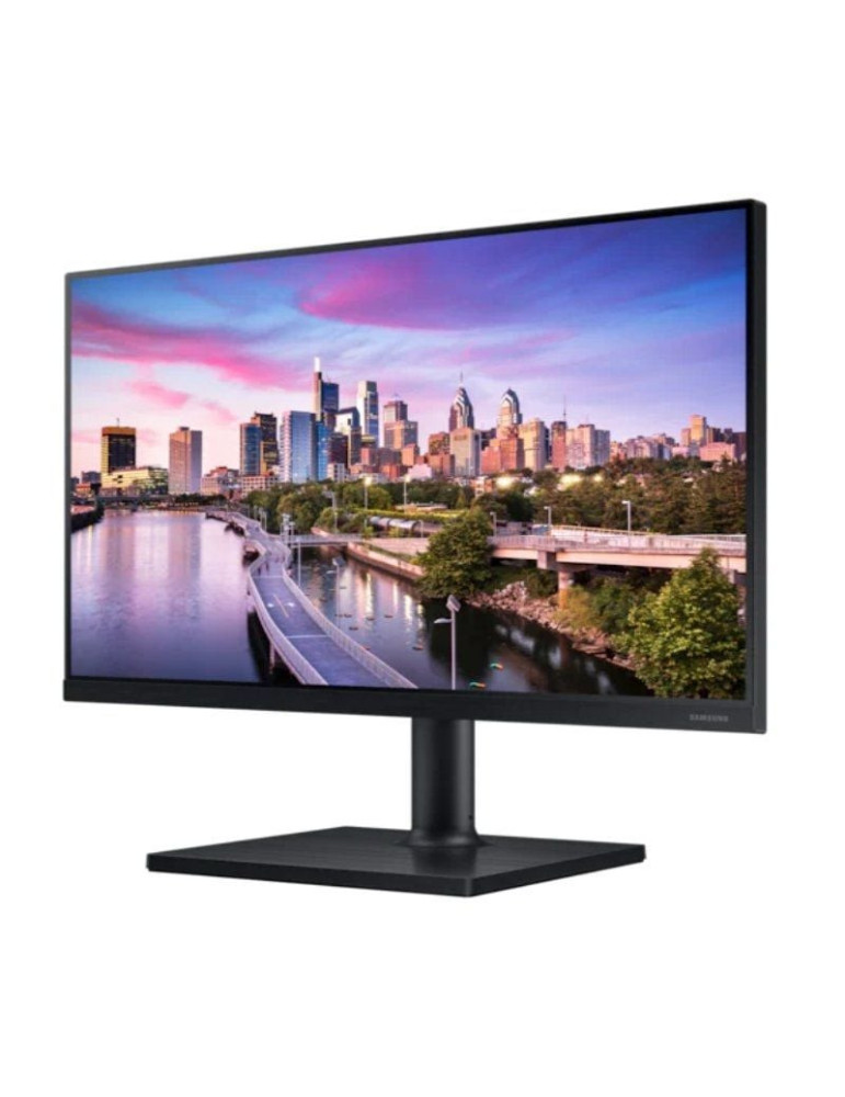 Monitor Profesional Samsung F24T450GYU 24"/ Full HD/ Multimedia/ Regulable en altura/ Negro