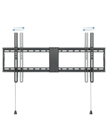 Soporte de Pared Fijo TooQ LP4390F-B para TV de 43-90"/ hasta 70kg 2