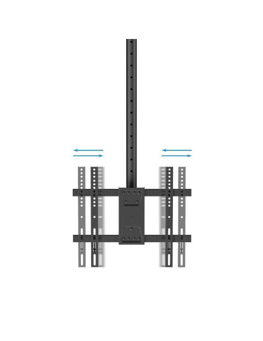 Soporte de Techo Giratorio/ Inclinable/ Nivelable TooQ LPCE1175TSLI-XL-B para TV de 32-75"/ hasta 60kg