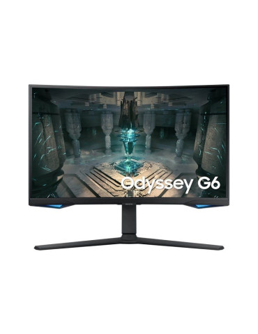 Smart Monitor Gaming Curvo Samsung Odyssey G6 S27BG650EU 27"/ QHD/ 1ms/ 240Hz/ VA/ Multimedia/ Regulable en altura/ Smart TV/ Ne