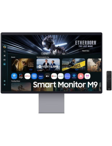 Smart Monitor Samsung M90F OLED S32FM902SU 32"/ 4K/ OLED/ Smart TV/ Multimedia/ Gris