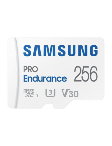 Tarjeta de Memoria Samsung Pro Endurance 256GB microSD XC con Adaptador/ Clase 10/ 100MBs 2