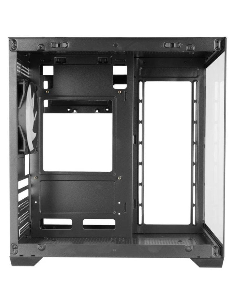 Caja Gaming Minitorre Mars Gaming MC-VIEW2/ Negra