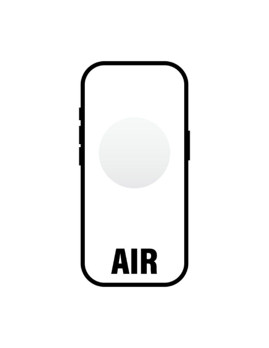 Smartphone Apple iPhone Air/ 256GB/ 6.5"/ Blanco Nube