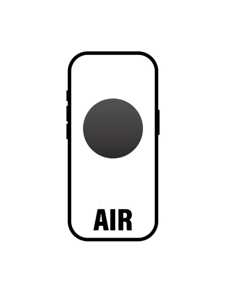 Smartphone Apple iPhone Air/ 1TB/ 6.5"/ Negro Espacial